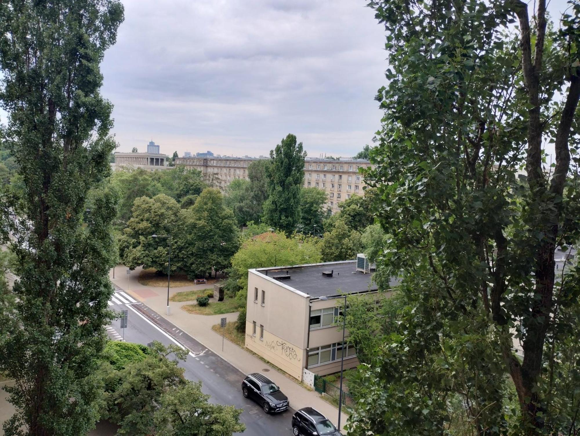 Apartament Hallera Square Warsaw 27M2 Bagian luar foto
